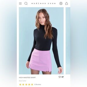 Women’s Purple Skirt